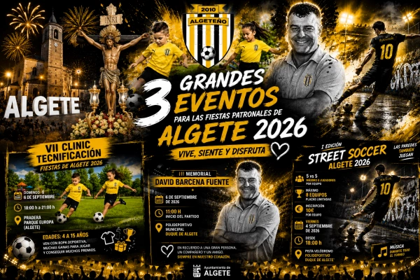 Eventos Fiestas de Algete 2026